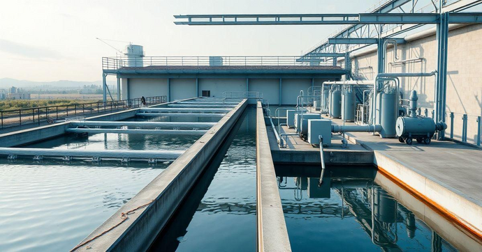 Sistema de Tratamento de Esgoto Eficiente