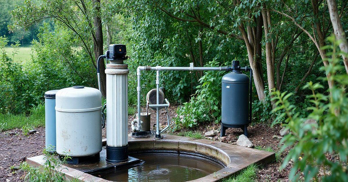 Tratamento de &aacute;gua de po&ccedil;o eficiente