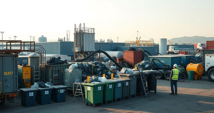 Coleta de Res&iacute;duos Industriais: Pr&aacute;ticas Eficientes para Sustentabilidade e Conformidade Ambiental