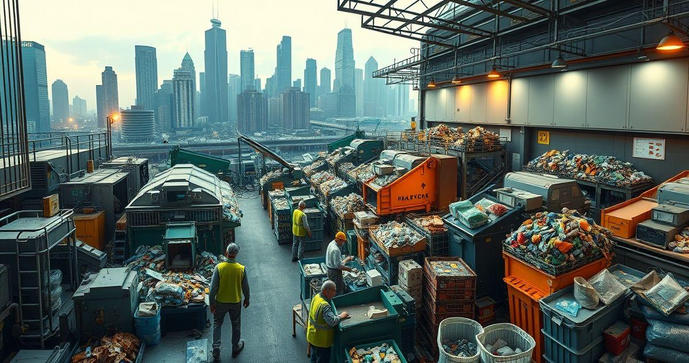 Empresa de res&iacute;duos s&oacute;lidos que transforma o manejo de lixo em efici&ecirc;ncia