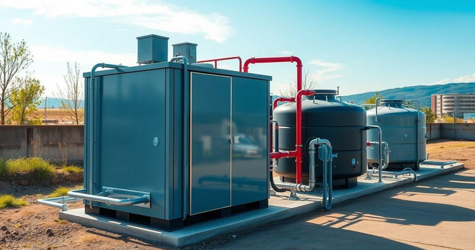 Esta&ccedil;&atilde;o Compacta de Tratamento de &Aacute;gua: Solu&ccedil;&atilde;o Eficiente para Abastecimento