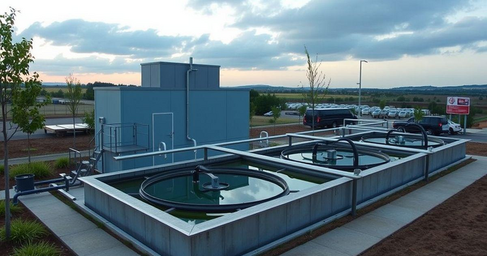 Esta&ccedil;&atilde;o Compacta de Tratamento de Esgoto para Sustentabilidade e Efici&ecirc;ncia