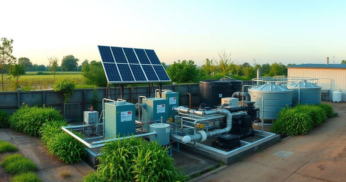 Estação de Tratamento de Efluentes Industriais Compacta para Sustentabilidade