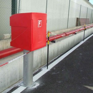 Montagem de sistema de hidrantes