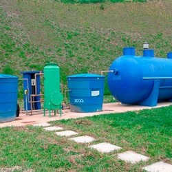 Instalação do sistema de reuso de água